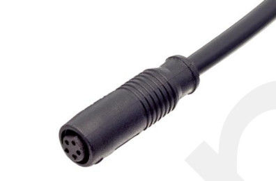 Industrial Grade M8 Straight Female Overmolded Plug Push-Pull 3/4/6/8A 5B 4D IP67 Designed
