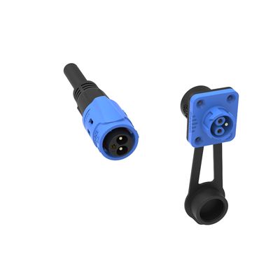 M19 Series Push-pull Self-locking Connection Industrial 3 Pin Female Male Plug  Power Connector