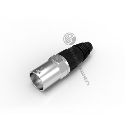 IP44 Waterproof RJ45 Power Connector Plug Untuk Led Screen Audio Video