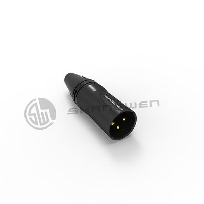 Konektor XLR yang stabil Korosi tahan 3 Pin kabel konektor listrik