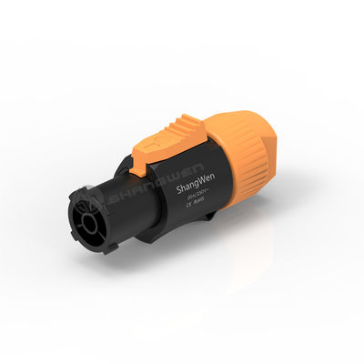 Waterproof Powercon Female Plug Connector IP65 3 Konduktor 20A 250V