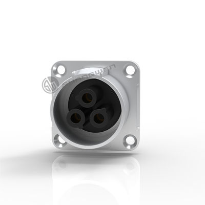 30A Heavy Duty IP67 Power Connector Water Resistant Untuk Industri