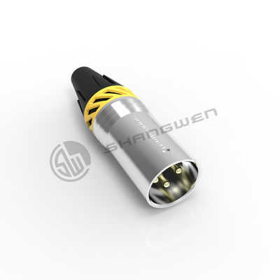 Konektor Listrik XLR Kecil Konektor Plug Pria 3 Pin