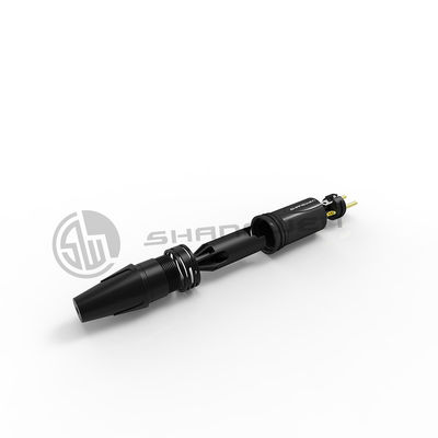 Mini 3 Pin Audio Connector Ringan XLR Male Plug Connector