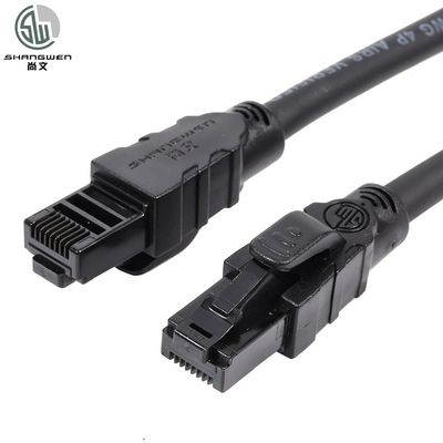 24AWG 26AWG 28AWG Ethernet Patch Cable Cat6 Cat6a UTP Kabel Dalam Jaringan Komputer