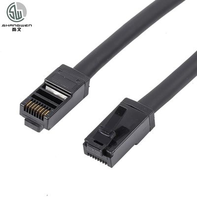 Kabel Patch Ethernet Kecepatan Tinggi Cat6 Cat6a 4 pasang Kabel Utp 24AWG