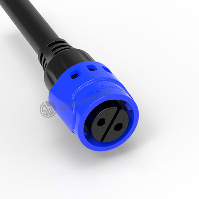Industrial 2 Pin Connector Outdoor M19 Female Connector Listrik