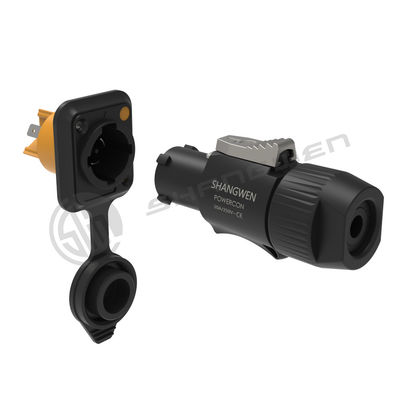 Industrial Pria Dan Wanita Waterproof Power Connector Ip65 Luar
