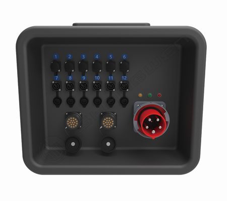 Kotak Distribusi Daya Lampu Bintang Profesional 12 Saluran dengan 19 Pin Socapex