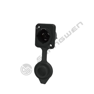 Pria Chassis Waterproof Power Connector 250V 20A 3 Konduktor