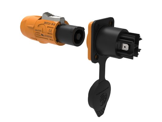 Powercon Outdoor Waterproof Power Connector Plug 250V 20A 3 Konduktor