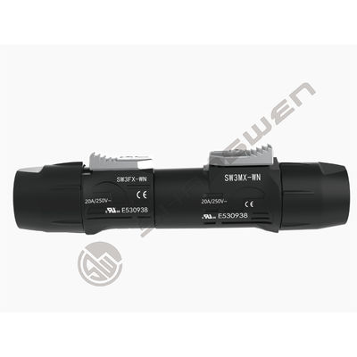 Industrial Pria Dan Wanita Waterproof Power Connector Ip65 Luar