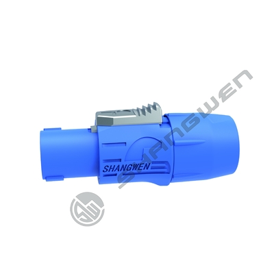 Konektor Loudspeaker Industri Bentuk 4 Pin Waterproof Connector Female Plug 4-Pole Female Speakon Kabel Konektor untuk Loudspeaker