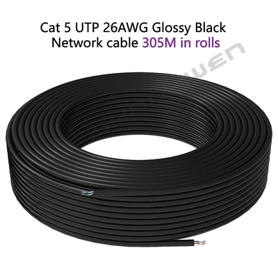 24awg 26awg  Utp Cat5 Lan Cable 4 Pairs Cat5e Network Cable Patch Cord Cable