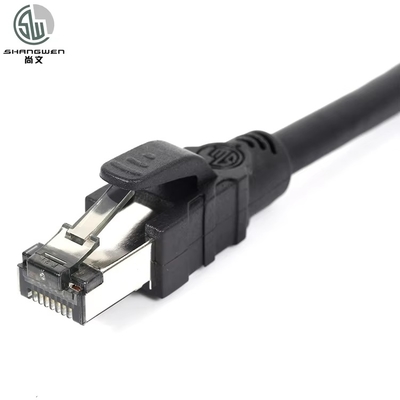 Cat5e FTP Ethernet Network Internet Patch Cord Kabel RJ45 24AWG 4P 4pair CE UL Multiple Copper Twist Soft CCA BC Konduktor