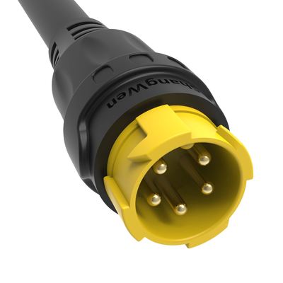 M19 Series Push-pull Self-locking Connection Industrial 5 Pin Female Male Plug Power  Connector