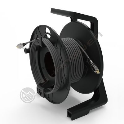 Armored Optical Fiber HD MI2.0 HD Cable Drum 4K 60Hz TPU Covered  Cable  OM3 Fiber  Copper Wires  Protect Shell Cable Reel