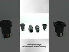 Outdoor Powercon Connector Waterproof Male Female Plug Connector