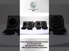 Ip65 Konektor Daya Listrik Waterproof Konektor Sasis Wanita